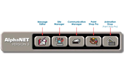 (AN-3) Adaptive Displays AlphaNet 3 Electronic Sign Software