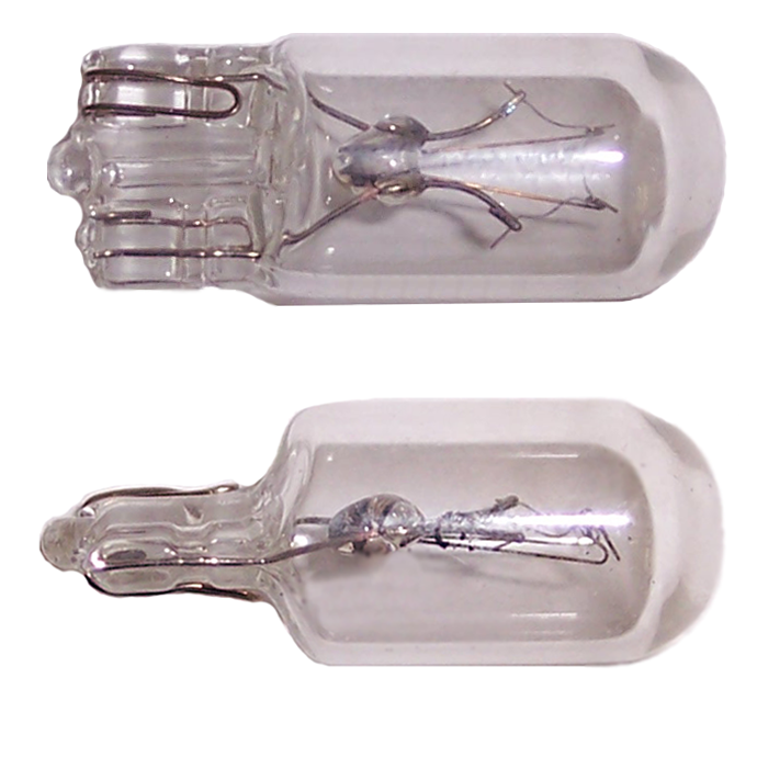 (DC-161) Fair-play Incandescent Miniature Wedge Light Bulbs (10-Pack)