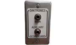 (0A-1196-0013) Daktronics Scoreboard Wired Dual Input J-Box