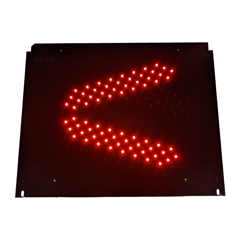 (0A-1192-4419) Daktronics Outdoor Home/Left Possession Red LED Digit