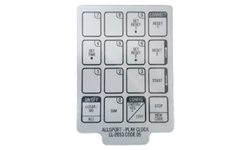 (LL-2806) Daktronics All Sport RC-100, RC-200 Sport Insert Kit